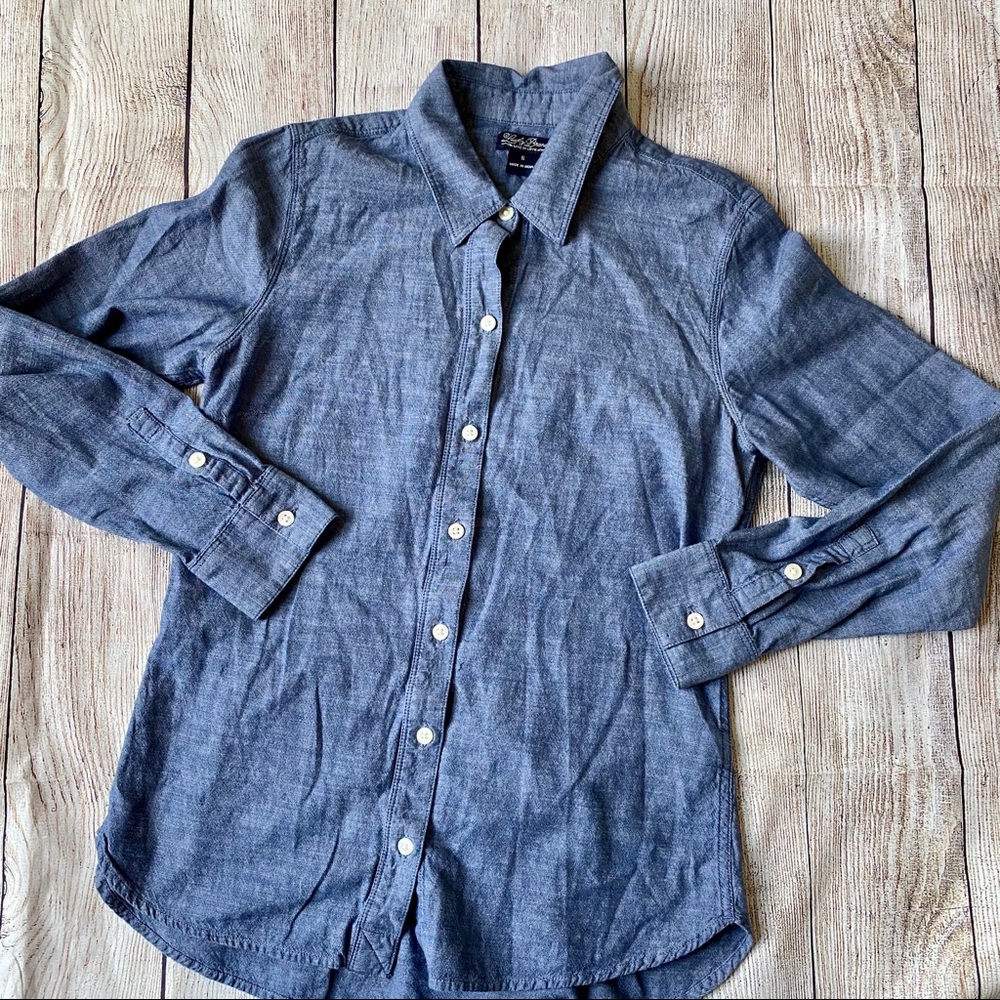 Lucky Brand Chambray Shirt Size Small